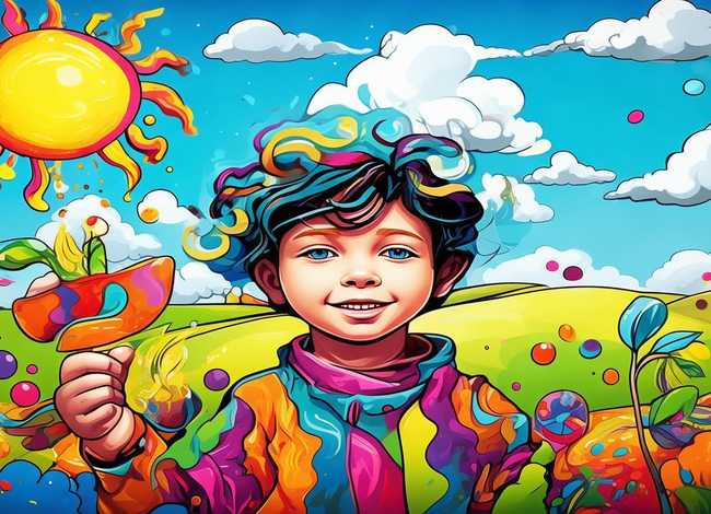 积极向上儿童画图片;积极向上儿童画图片简单 积极向上儿童画图片;积极向上儿童画图片简单