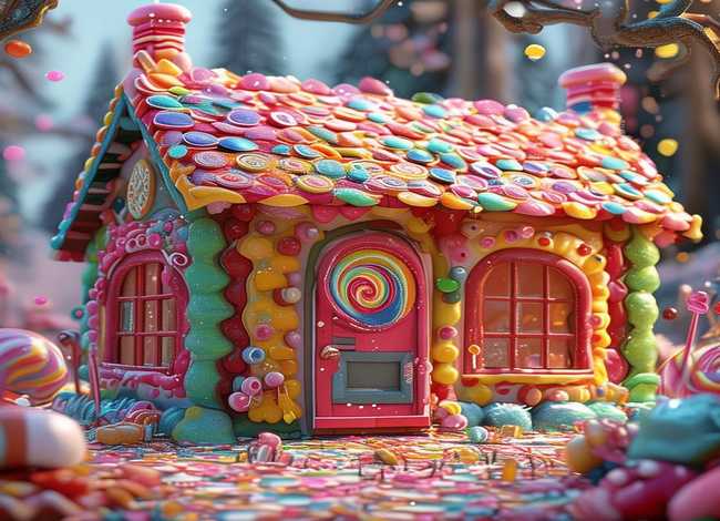 儿童故事糖果屋，糖果屋幼儿故事