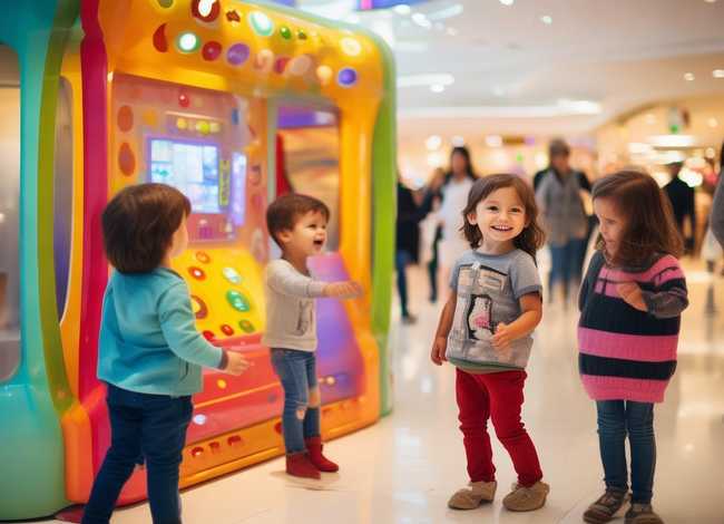 商场里小孩的趣事（商场孩子玩的小项目）