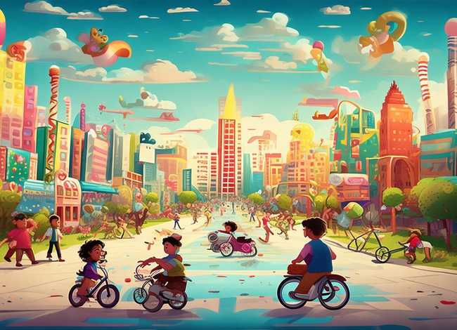 城市儿童绘本故事、关于城市的幼儿绘本故事