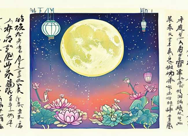 中秋古诗儿童画简单a3手抄报(中秋古诗手抄报简单又漂亮) 中秋古诗儿童画简单a3手抄报(中秋古诗手抄报简单又漂亮)