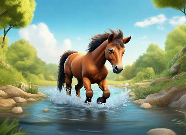 儿童故事大全在线听小马过河 少儿故事小马过河的故事在线听