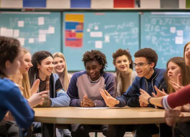 关于合作的图片（关于合作的图片高中生）