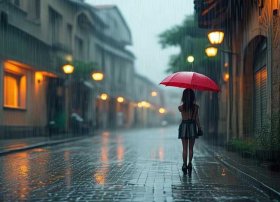 雨天的故事主题画 - 雨天的故事主题画怎么画