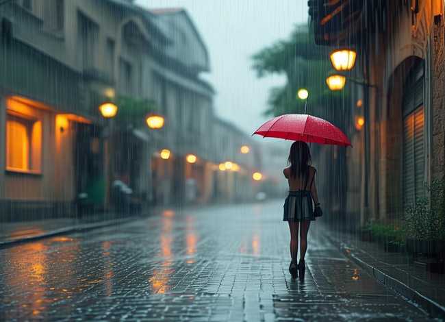 雨天的故事主题画 - 雨天的故事主题画怎么画 雨天的故事主题画 - 雨天的故事主题画怎么画