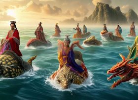 八仙过海的真实故事；八仙过海的真实故事合集