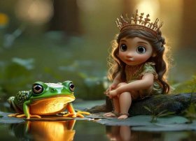 儿童睡前故事青蛙王子的故事、儿童睡前催眠故事青蛙王子