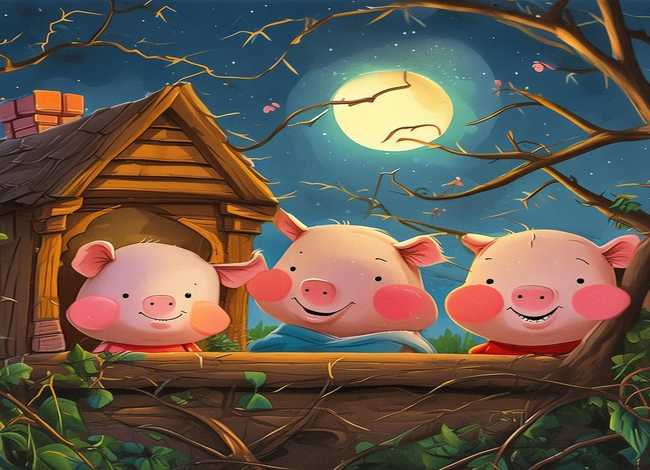 三只小猪的故事睡前故事大全（三只小猪的故事睡前故事大全短篇）