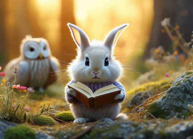 聪明的小白兔儿童故事,聪明的小白兔幼儿故事 聪明的小白兔儿童故事,聪明的小白兔幼儿故事