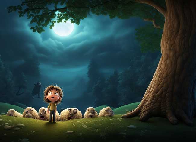 儿童故事大全在线听狼来了，故事大全睡前故事在线收听狼来了