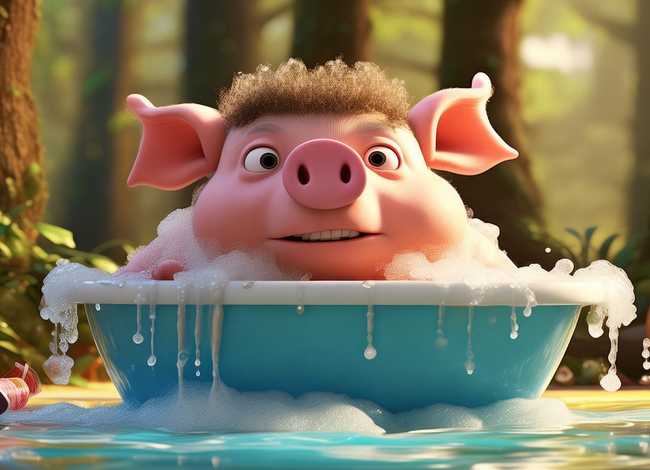 小猪不爱洗澡的故事(小猪不爱洗澡的故事绘本) 小猪不爱洗澡的故事(小猪不爱洗澡的故事绘本)