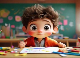 故事插画小学生 - 故事插画小学生作品