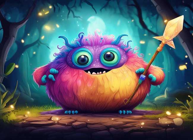儿童怪兽文字故事，怪兽的故事文字版