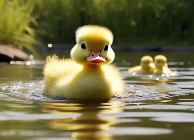 儿童故事小鸭子学游泳 幼儿故事小鸭子学游泳