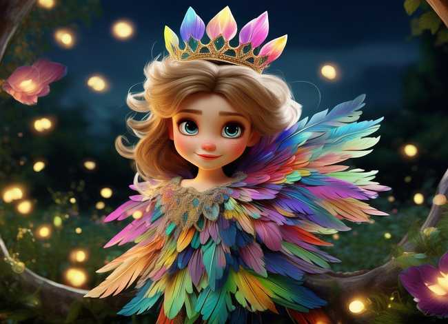 儿童故事睡前故事3-6岁孔雀，幼儿睡前故事孔雀公主