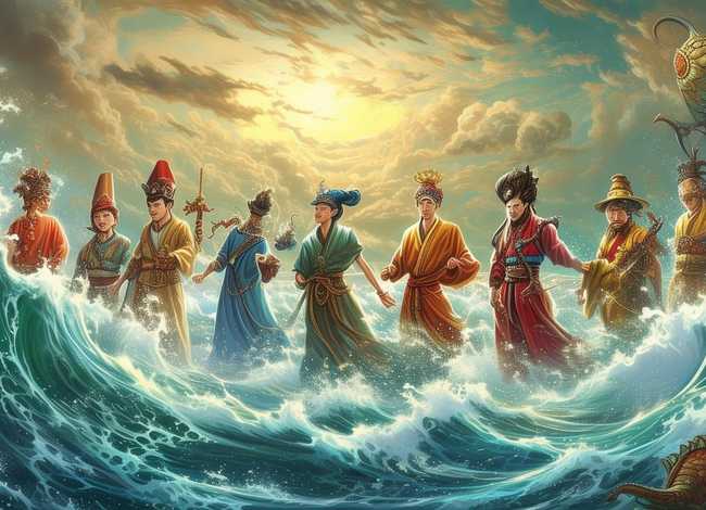 八仙过海的神话故事视频、八仙过海的神话故事视频播放