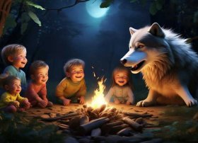 狼的故事幼儿 - 有关狼的故事幼儿故事