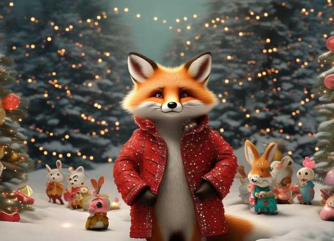 狐狸拜年童话剧 狐狸的童话剧