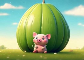 3-6岁幼儿睡前故事猪八戒吃西瓜，幼儿故事在线听睡前猪八戒吃西瓜
