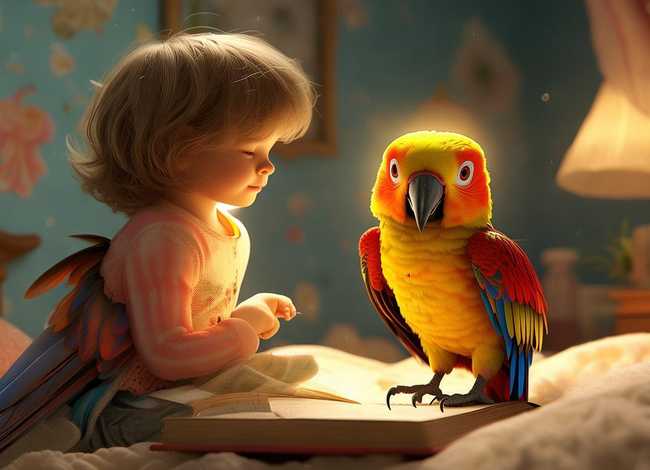 鹦鹉故事儿童睡前故事 关于鹦鹉的睡前故事