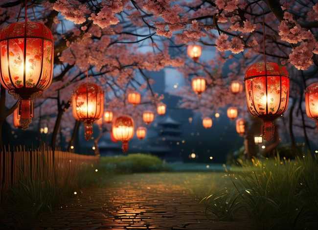 关于灯笼的图片 关于灯笼的图片唯美