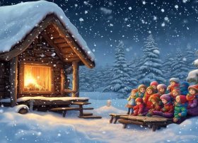 冬天故事儿歌 - 《冬天的故事》儿歌