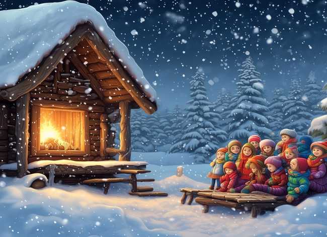 冬天故事儿歌 - 《冬天的故事》儿歌