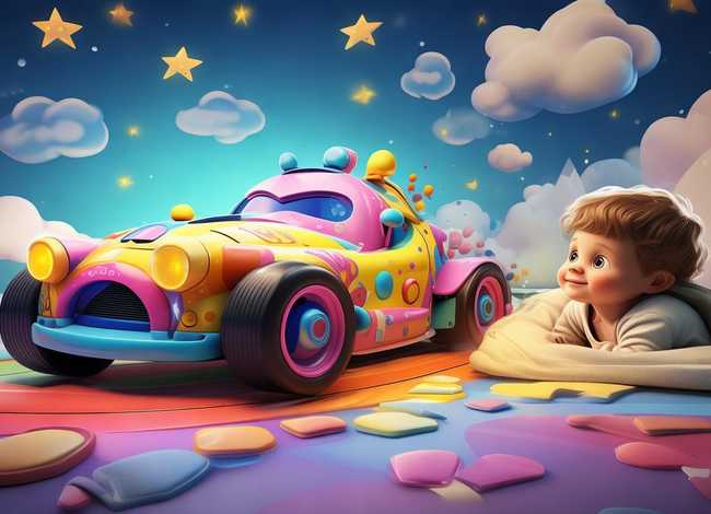 3岁儿童故事睡前故事赛车、赛车的故事幼儿睡前