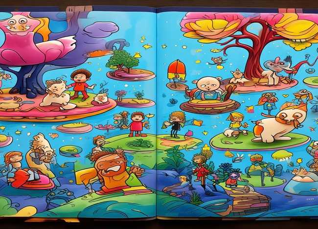 故事儿童画一年级(故事绘画手抄报一年级) 故事儿童画一年级(故事绘画手抄报一年级)