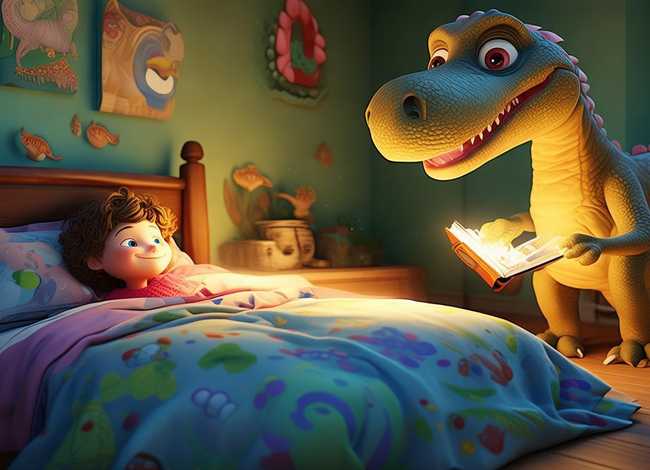 儿童睡前故事英文版恐龙；恐龙睡前故事大全语音