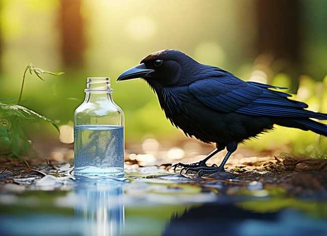 儿童故事乌鸦喝水3-6岁 幼儿故事乌鸦喝水的故事