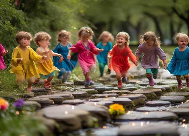 儿童版过河、儿童版过河舞蹈