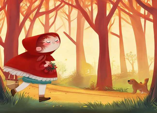儿童故事小红帽的全文，小儿故事小红帽
