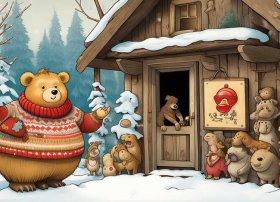 故事狗熊请客 故事狗熊请客中狗熊告诉朋友们他新房子的标记是什么