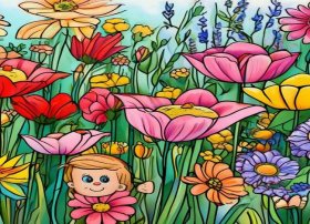 鲜花的绘本（关于鲜花的绘本）