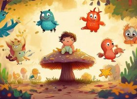 儿童故事画图片 - 儿童故事画图片6幅简单