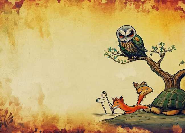 寓言故事模板可打印 - 寓言故事模板打印版