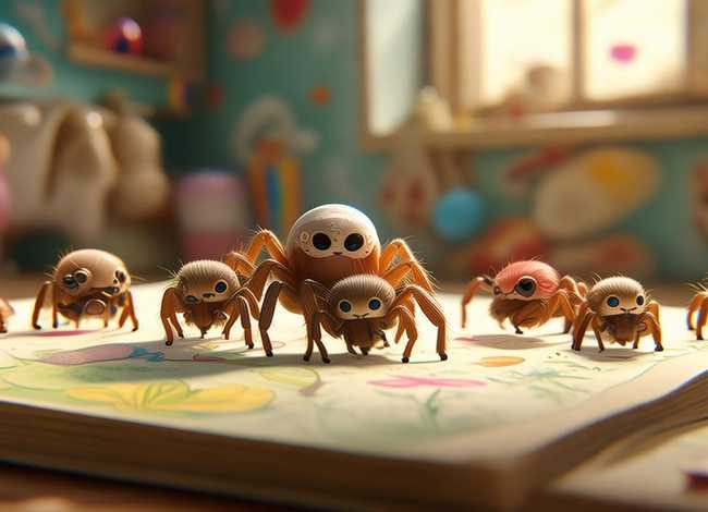 儿童故事蜘蛛的故事 - 蜘蛛的幼儿故事