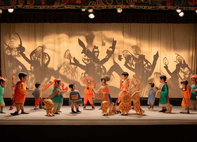 皮影儿童作品(皮影戏儿童画作品) 皮影儿童作品(皮影戏儿童画作品)