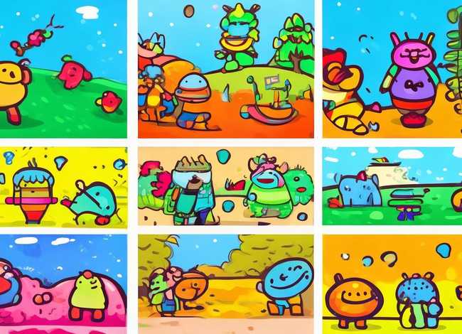 儿童连环画简单又好看；儿童连环画简单又好看图片