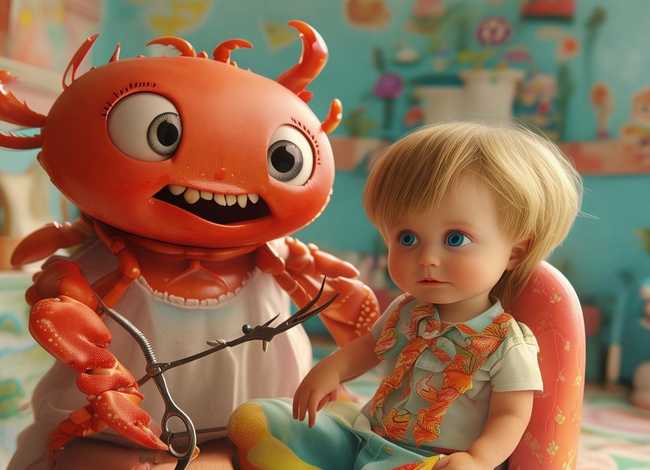 螃蟹理发师儿童版;螃蟹理发师睡前故事 螃蟹理发师儿童版;螃蟹理发师睡前故事