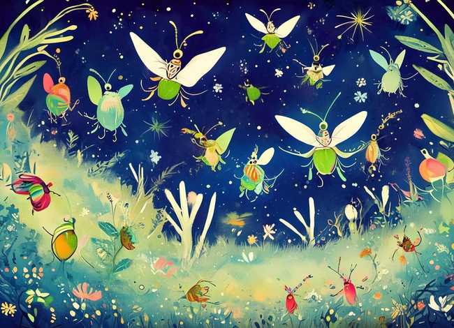 儿童睡前故事虫儿飞；虫儿飞绘本故事