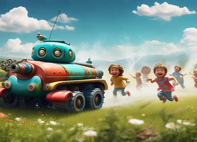 儿童故事坦克的故事；与坦克有关的儿童故事