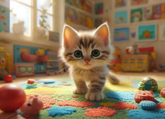 儿童小故事猫 - 幼儿小猫的故事