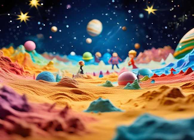 儿童太空沙玩具动画片视频在线看（太空沙动画片儿童动画片）