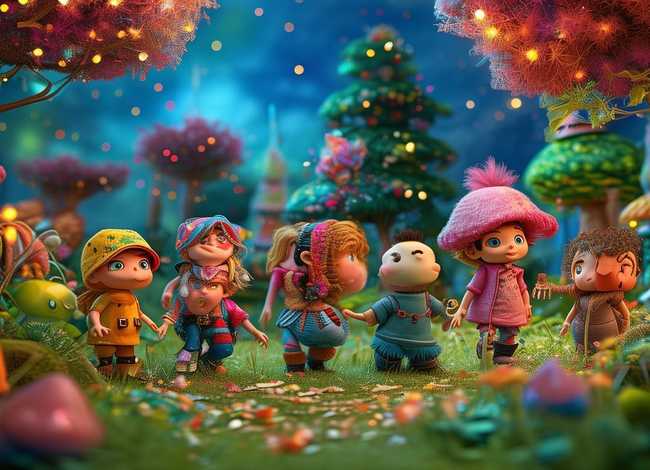 幼儿人物故事 幼儿人物故事画图片