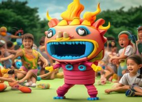 烧烤儿童娱乐（烧烤儿童娱乐游戏）