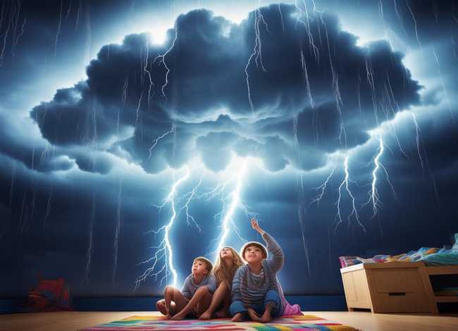 雷雨与闪电的儿童故事、闪电和雷的小学生故事 雷雨与闪电的儿童故事、闪电和雷的小学生故事
