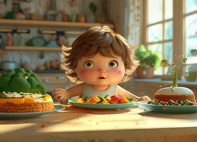 小孩吃饭的故事；小孩吃饭的故事文案