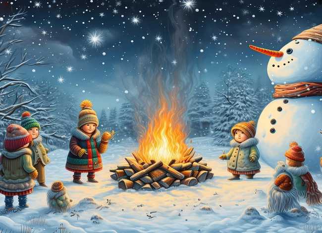 关于冬天的童话儿童故事（有关冬天的童话）